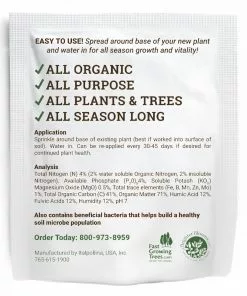Fast Growing Trees Root Rocket® All-Purpose Organic Fertilizer 7 Fast Growing Trees Root Rocket® All-Purpose Organic Fertilizer