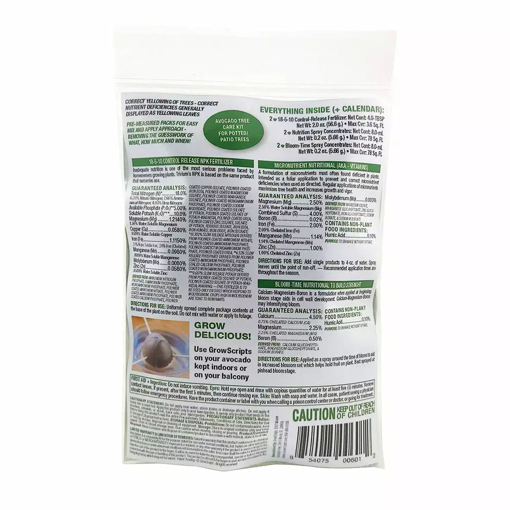 Fast Growing Trees Avocado Tree Care Kit 7 Fast Growing Trees Avocado Tree Care Kit