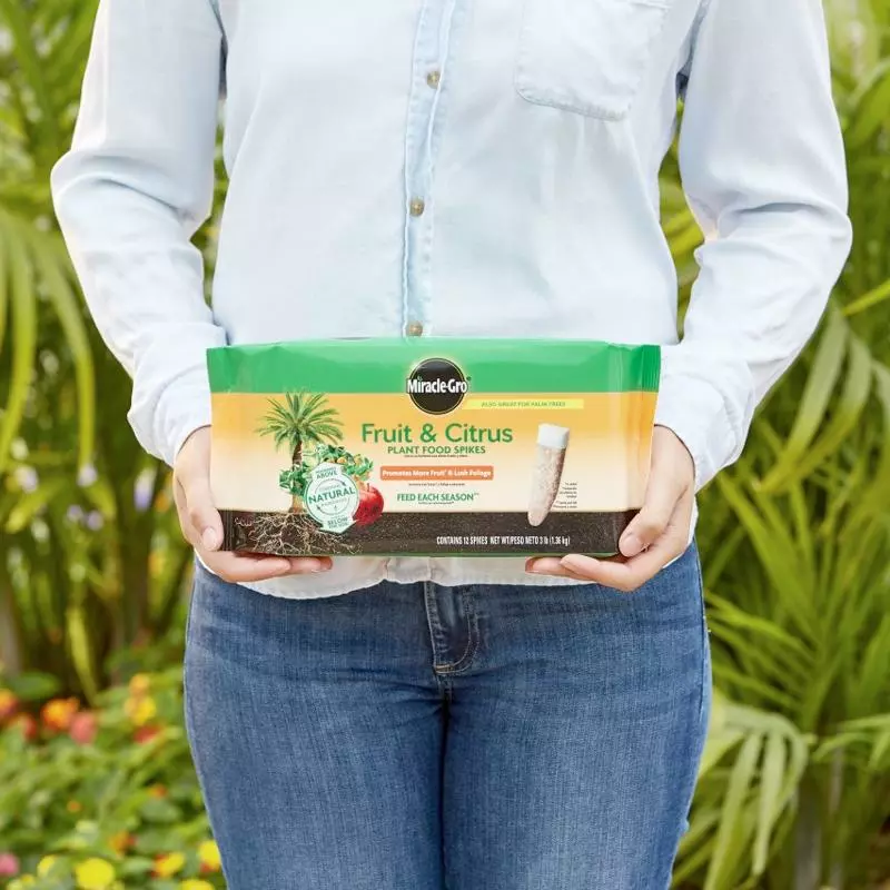Fast Growing Trees MiracleGro® Fruit Spikes Garden Supplies 4 Fast Growing Trees MiracleGro® Fruit Spikes Garden Supplies