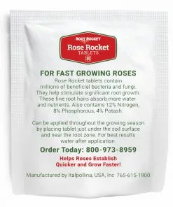 Fast Growing Trees Root Rocket® Rose Rocket Tablets Garden Supplies 7 Fast Growing Trees Root Rocket® Rose Rocket Tablets Garden Supplies