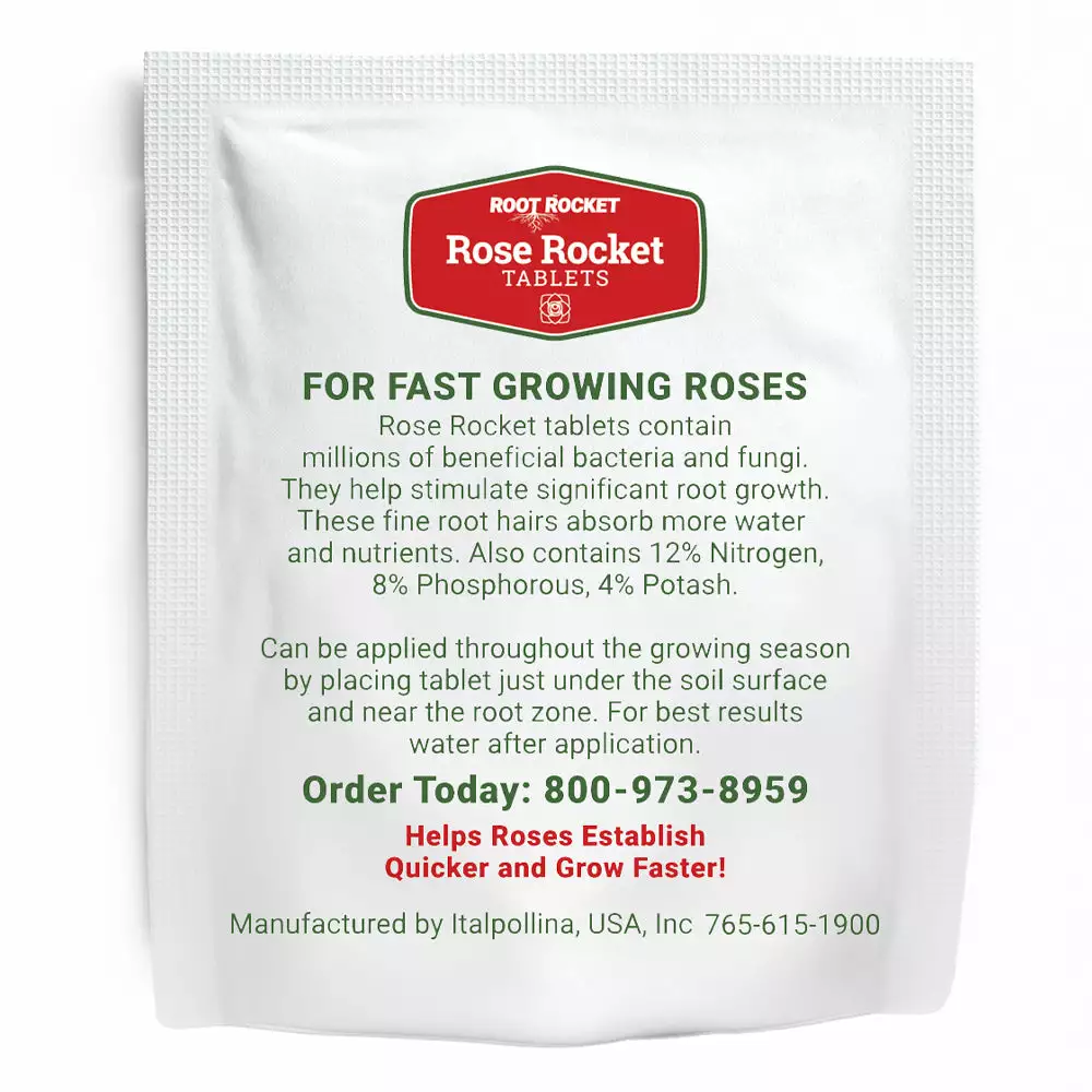 Fast Growing Trees Root Rocket® Rose Rocket Tablets Garden Supplies 5 Fast Growing Trees Root Rocket® Rose Rocket Tablets Garden Supplies